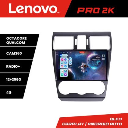 Navigatie Subaru Forester XV Lenovo Qled 2K Octa Core 12+256 360 DSP ADAS carplay android auto radio internet kit-062-2019+PRO-2K-9-12+256 CarStore Technology