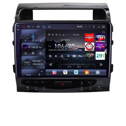 Navigatie Toyota Land Cruiser V8 L200 2009-2020 Qled 2K Octa Core 16+512 LTE 4G DSP Wifi 5Ghz android auto carplay radio gps internet kit-381-type-b+EDT-E810-2K CarStore Technology