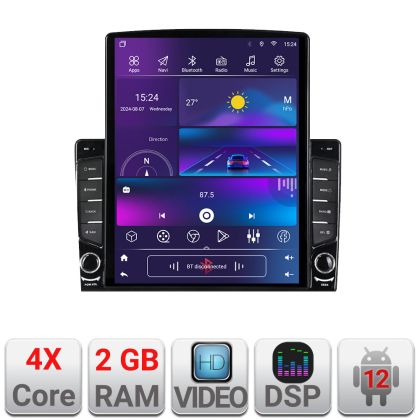 Navigatie VW Passat B5  dedicata Android radio gps internet quad core 2+32 ecran vertical 9.7