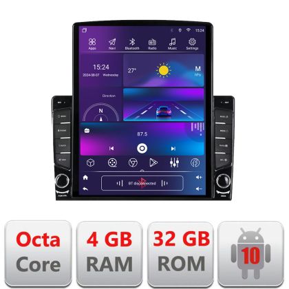 Navigatie VW Passat B5  dedicata Ouad core 4+32 ecran vertical 9.7