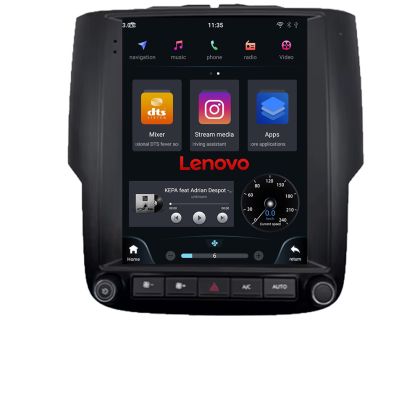 Navigatie Dodge Ram 2013-2018 Lenovo Tesla Qled 9.7