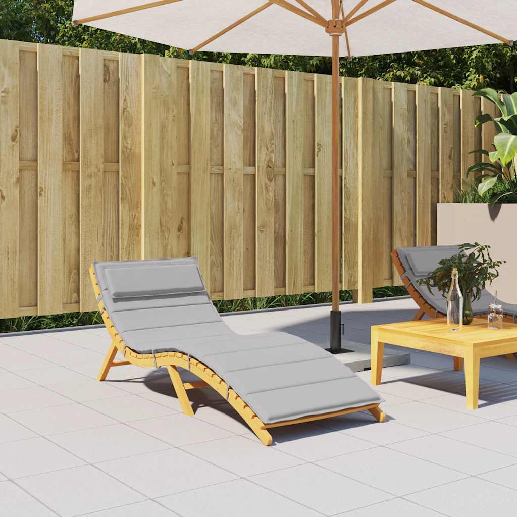 Pernă de șezlong, gri, 180x60x3 cm, textil Oxford GartenMobel Dekor