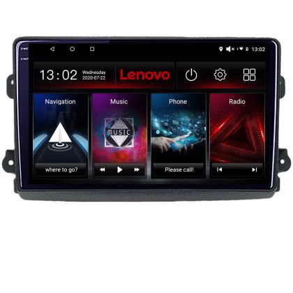 Navigatie Fiat Ducato 2021- Lenovo QLED 1K 4+64 WIFI 5Ghz carplay android auto Android KIT-ducato2024+EDT-LITE-D4-9-4+64 CarStore Technology