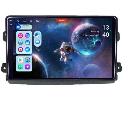 Navigatie Fiat Ducato 2021- Lenovo Qled 2K Octa Core 12+256 360 DSP ADAS carplay android auto radio internet KIT-ducato2024+PRO-2K-9-12+256 CarStore Technology