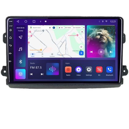 Navigatie Fiat Ducato 2021- dedicata Android QLED octa core 4+64 4G DSP FHD carplay android auto radio gps internet Android KIT-ducato2024+EDT-E309v3 CarStore Technology