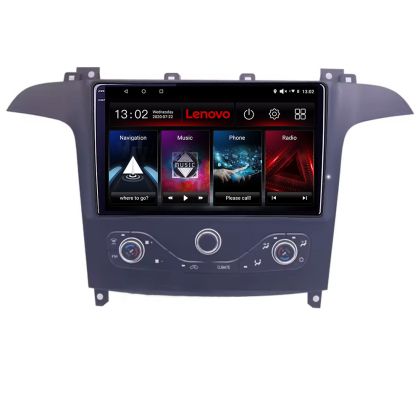 Navigatie Ford S-max 2006-2014 Lenovo QLED Octa core 6+128 DSP Wifi 5Ghz Android radio gps internet KIT-smax-navi+LITE-9-6+128 CarStore Technology