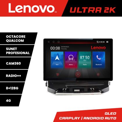 Navigatie Jeep Compass 2021- Qled 2K Octa Core 8+128 LTE 4G DSP Wifi 5Ghz HDMI android auto carplay radio gps internet kit-compass2021+ULTRA-2K-13-8+128+kit-10-9 CarStore Technology