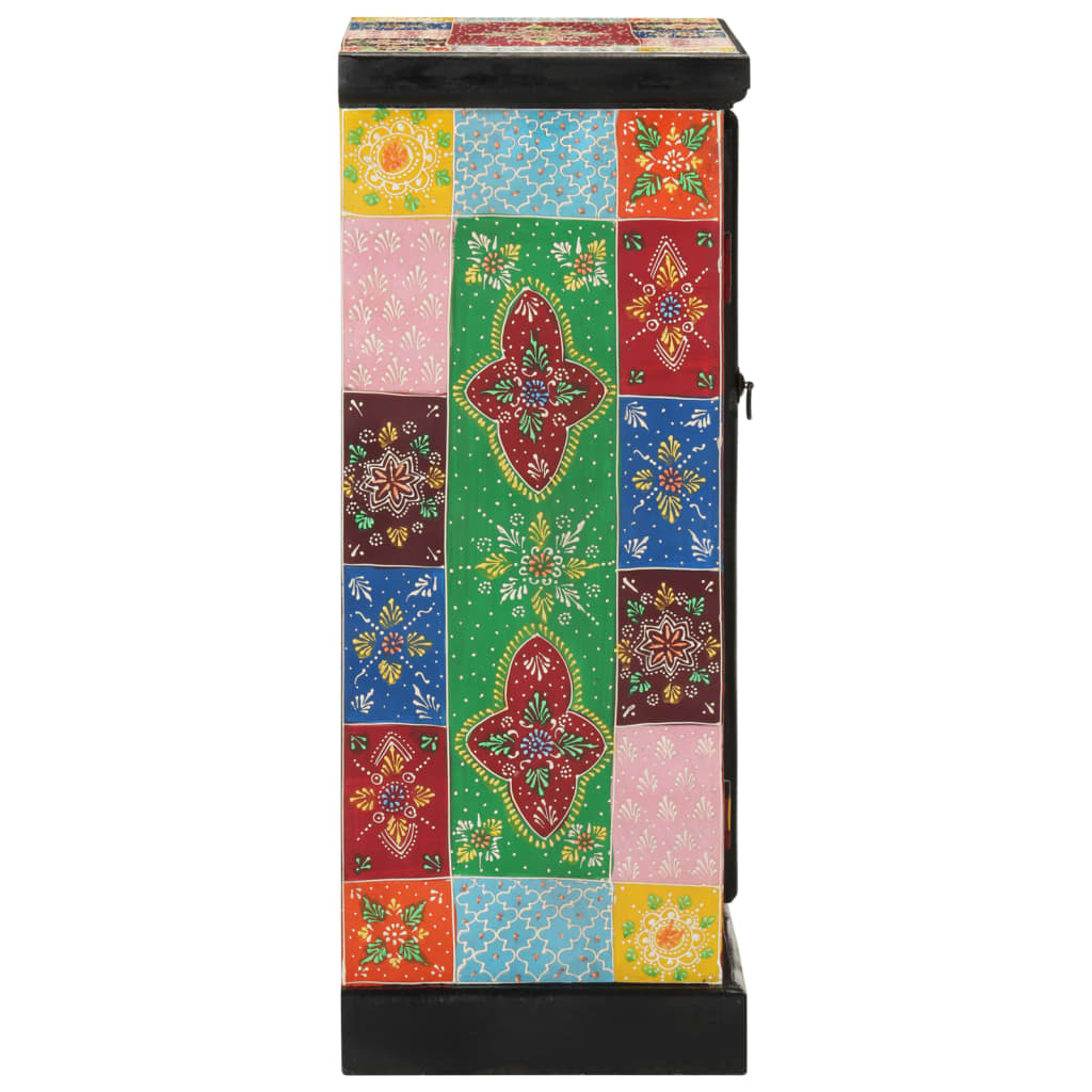 Dulap pictată manual cu uși 53x30x75 cm, lemn masiv de mango GartenMobel Dekor