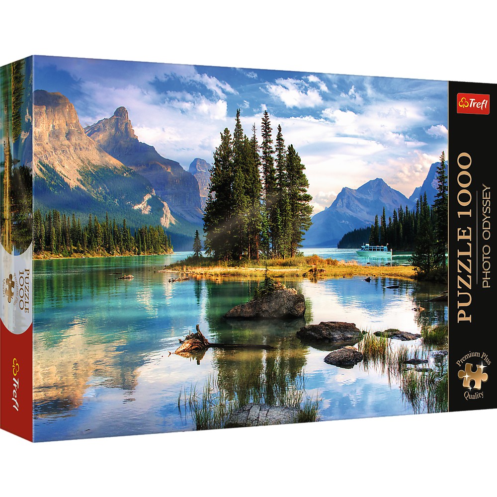 PUZZLE TREFL 1000 PREMIUM PLUS PHOTO ODYSSEY INSULA SPIRITULUI CANADA SuperHeroes ToysZone