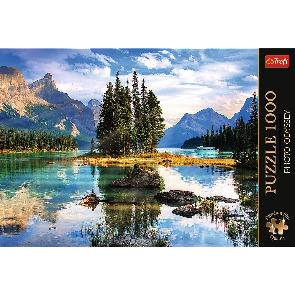 PUZZLE TREFL 1000 PREMIUM PLUS PHOTO ODYSSEY INSULA SPIRITULUI CANADA SuperHeroes ToysZone