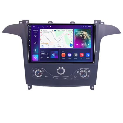 Navigatie Ford S-max 2006-2014 dedicata Android QLED octa core 4+64 4G DSP FHD carplay android auto radio gps internet Android KIT-smax-navi+EDT-E309v3 CarStore Technology