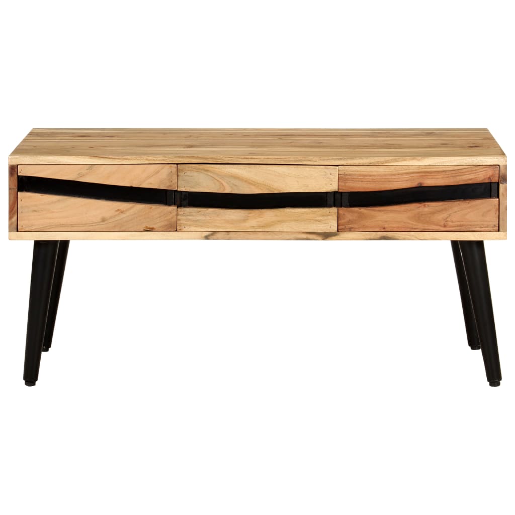 Măsuță de cafea, 88x50x42 cm, lemn masiv de acacia GartenMobel Dekor