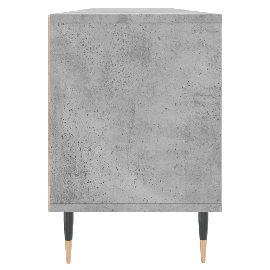 Comodă TV, gri beton, 150x30x44,5 cm, lemn prelucrat GartenMobel Dekor