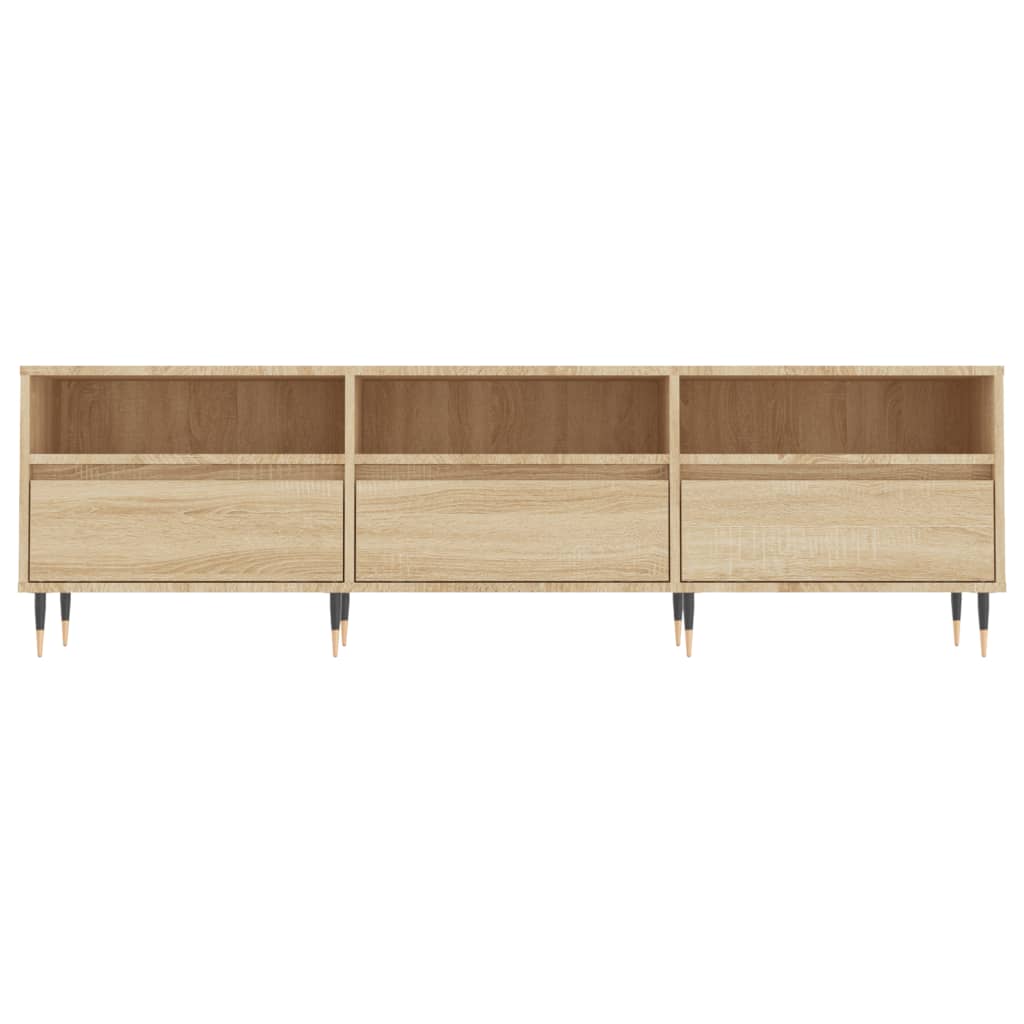 Comodă TV, stejar sonoma, 150x30x44,5 cm, lemn prelucrat GartenMobel Dekor