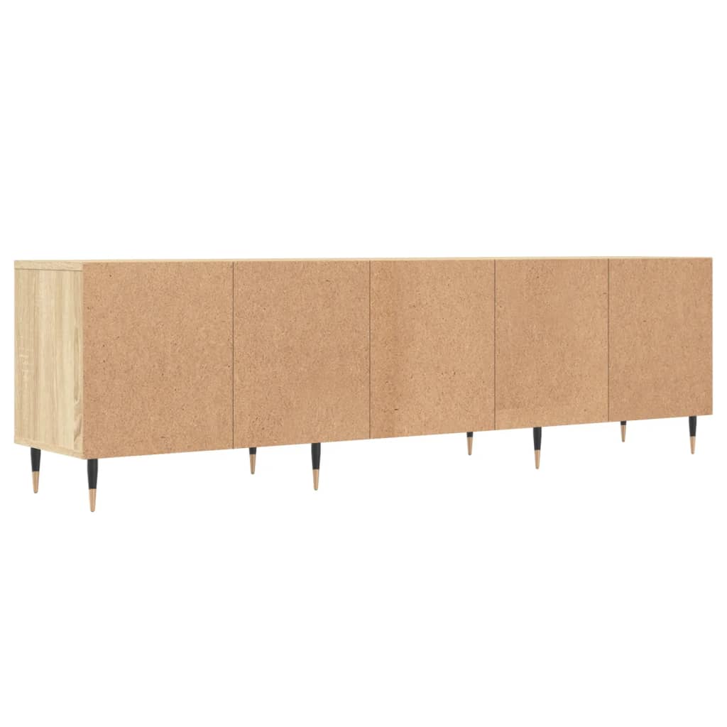Comodă TV, stejar sonoma, 150x30x44,5 cm, lemn prelucrat GartenMobel Dekor