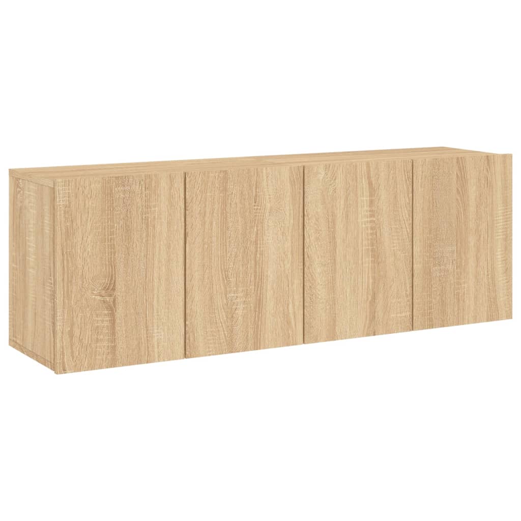 Comodă TV de perete, 2 buc. stejar sonoma, 60x30x41 cm GartenMobel Dekor