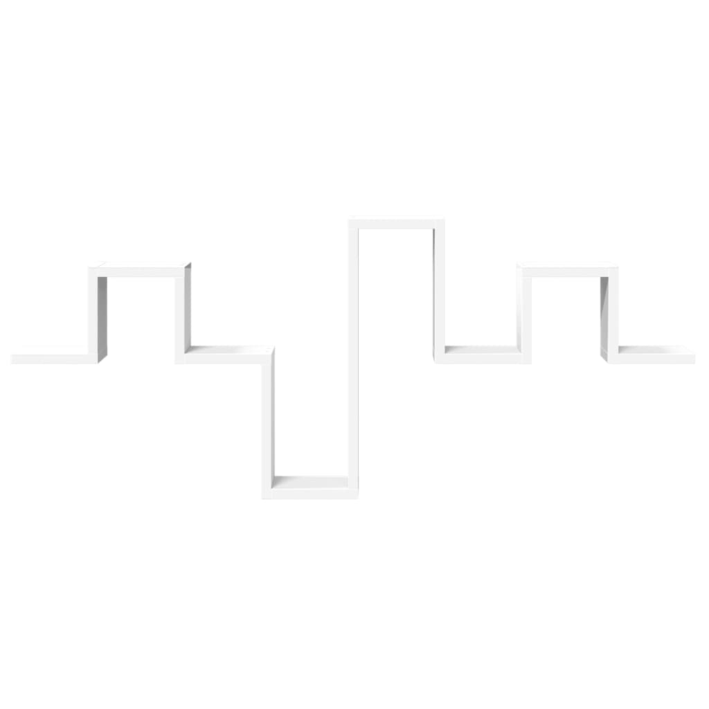 Raft de perete, alb, 104,5x10x43 cm, lemn prelucrat GartenMobel Dekor