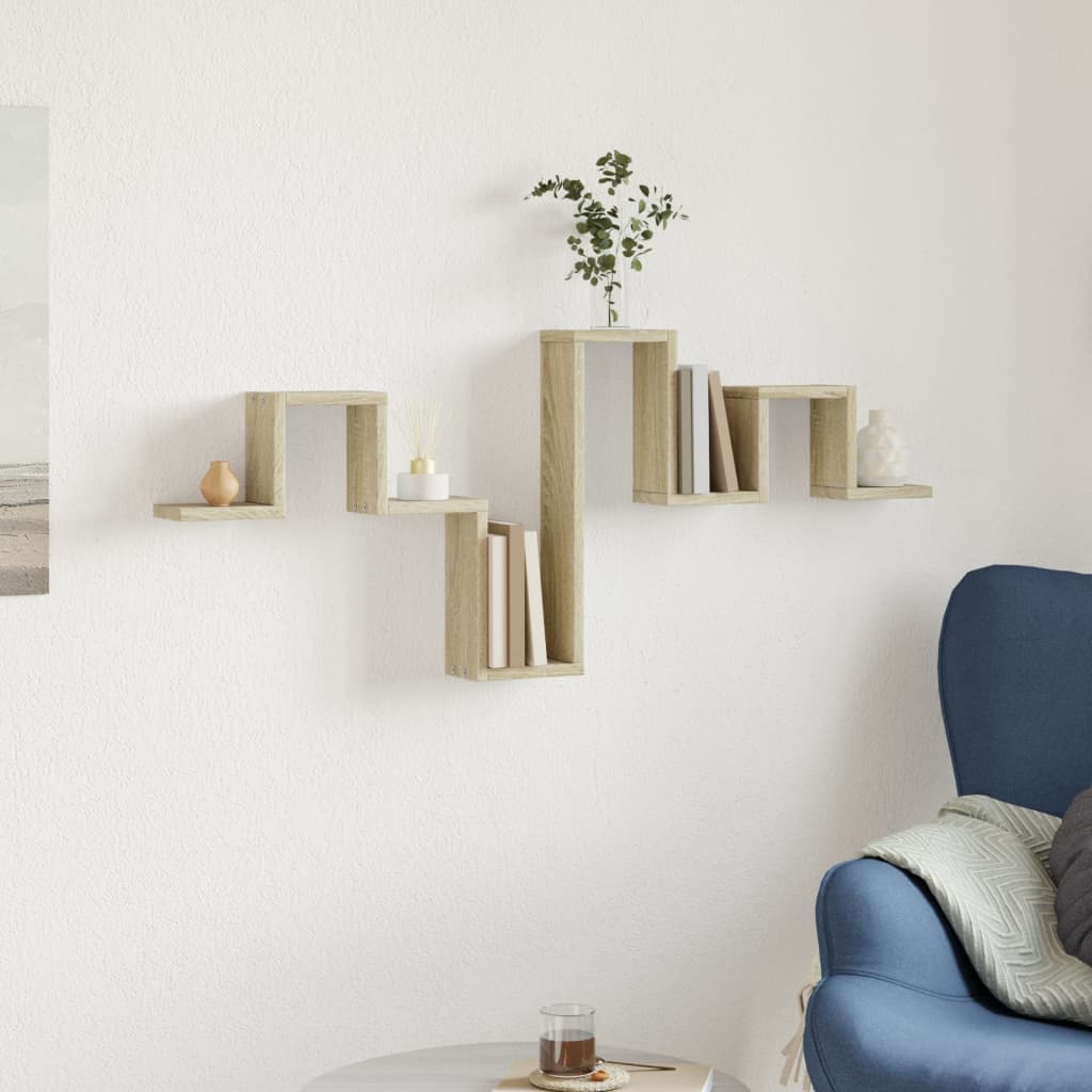 Raft de perete, stejar sonoma, 104,5x10x43 cm, lemn prelucrat GartenMobel Dekor