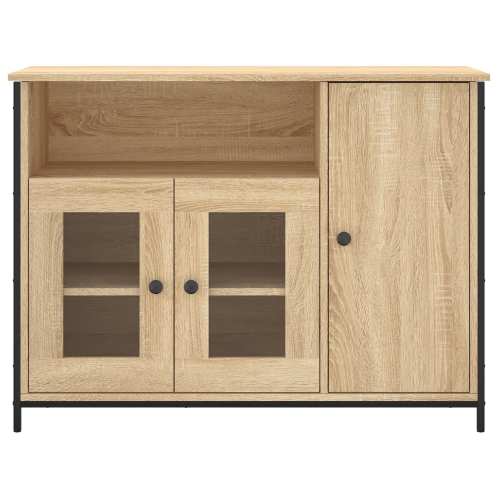Servantă, stejar sonoma, 100x35x75 cm, lemn prelucrat GartenMobel Dekor