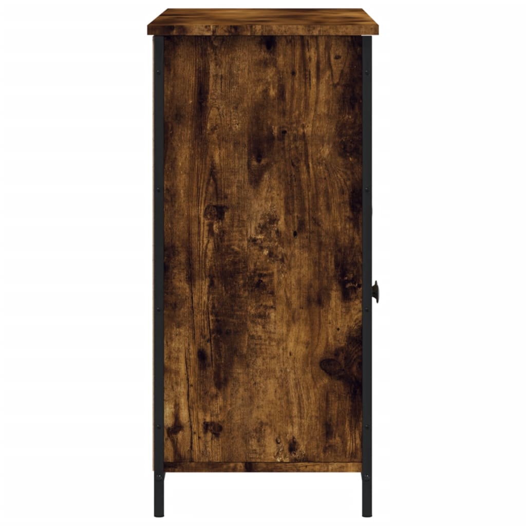 Servantă, stejar fumuriu, 100x35x75 cm, lemn prelucrat GartenMobel Dekor