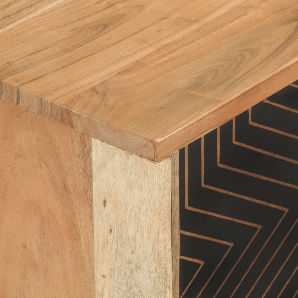Comodă TV, 112x30x40 cm, lemn masiv de acacia GartenMobel Dekor