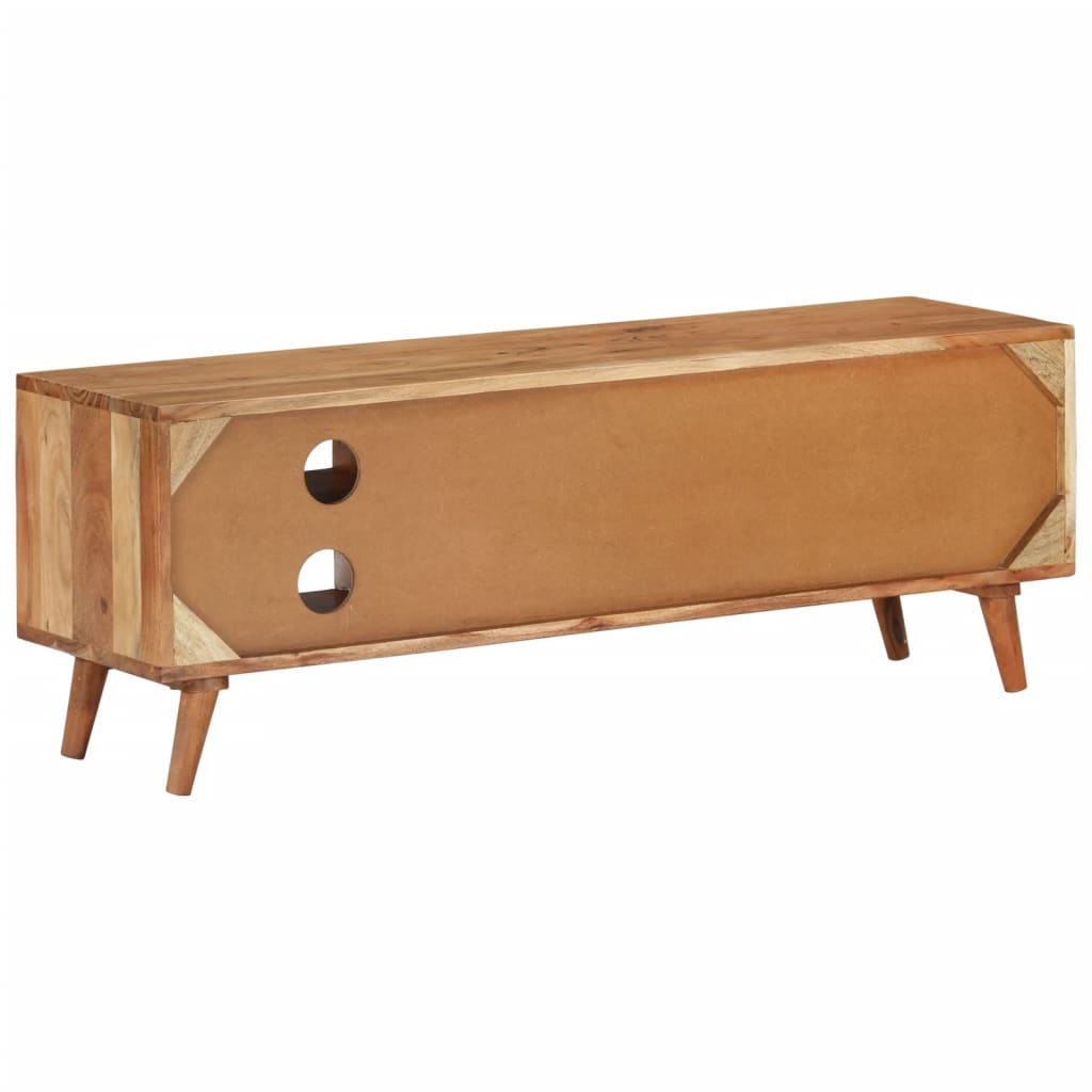 Comodă TV, 112x30x40 cm, lemn masiv de acacia GartenMobel Dekor