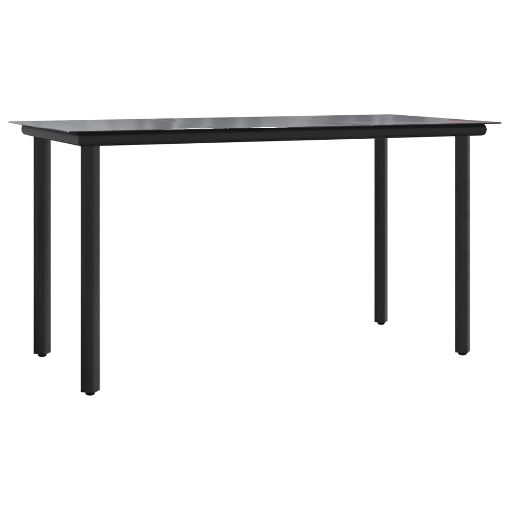 Set mobilier de grădină cu perne, 5 piese, poliratan și oțel GartenMobel Dekor