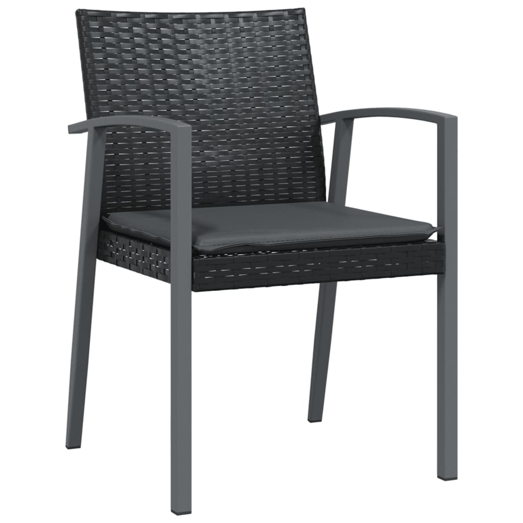 Set mobilier de grădină cu perne, 7 piese, poliratan și oțel GartenMobel Dekor