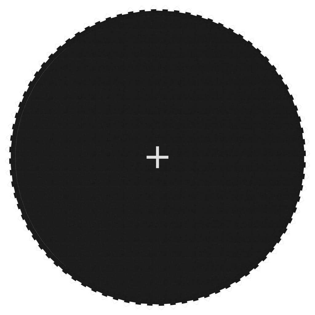 Podea din pânză pentru trambulină rotundă de 4,27 m, negru GartenMobel Dekor