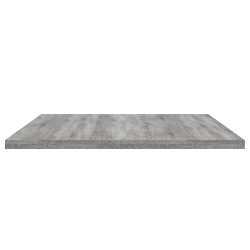 Rafturi de perete, 4 buc., gri sonoma, 80x40x1,5 cm, lemn GartenMobel Dekor