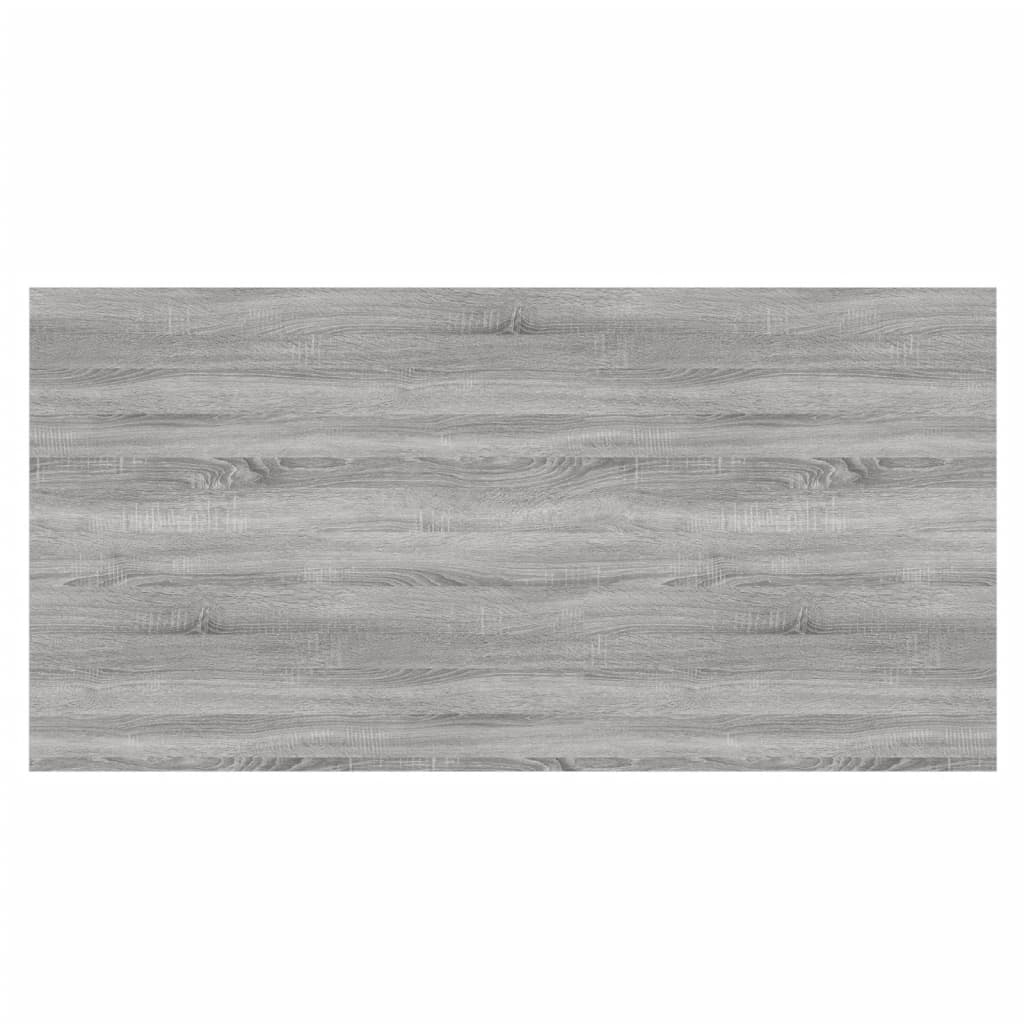 Rafturi de perete, 4 buc., gri sonoma, 80x40x1,5 cm, lemn GartenMobel Dekor