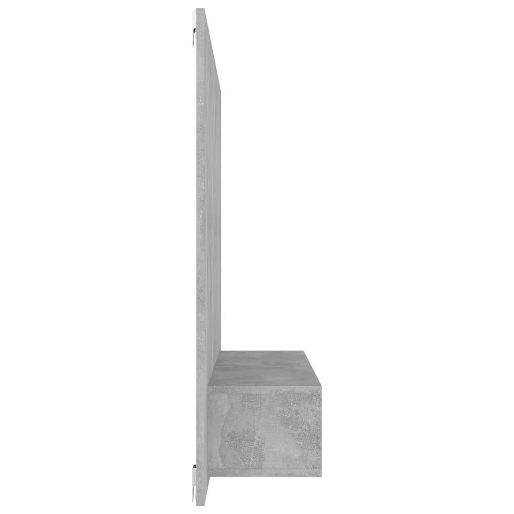 Comodă TV de perete, gri beton, 120x23,5x90 cm, PAL GartenMobel Dekor