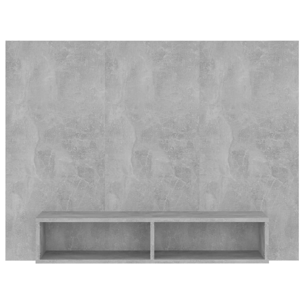 Comodă TV de perete, gri beton, 120x23,5x90 cm, PAL GartenMobel Dekor