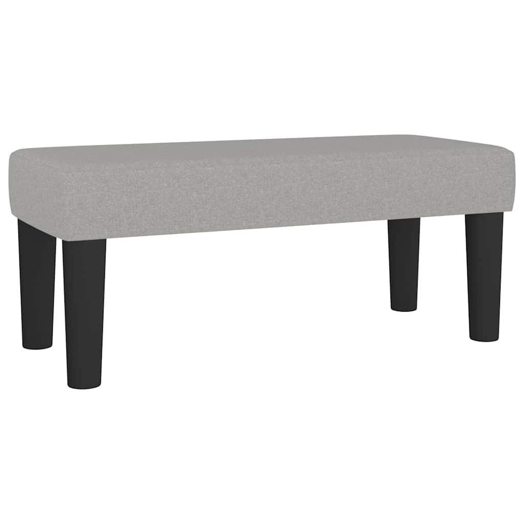 Pat box spring cu saltea, gri deschis, 120x190 cm, textil GartenMobel Dekor