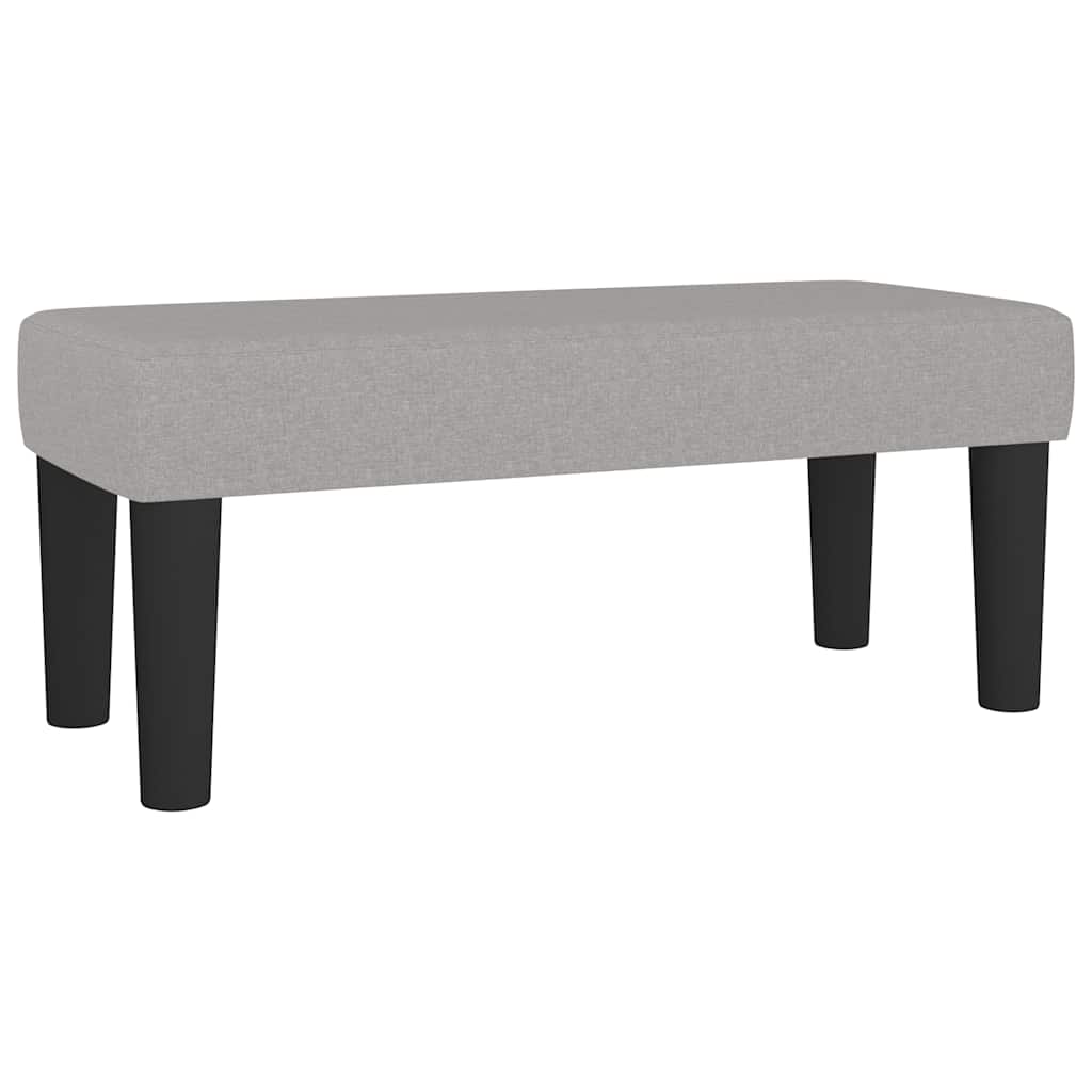 Pat box spring cu saltea, gri deschis, 120x190 cm, textil GartenMobel Dekor