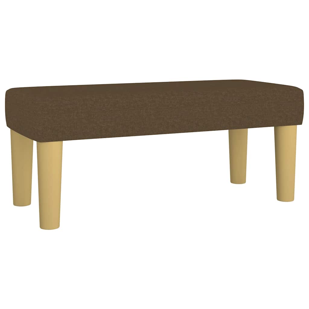 Pat box spring cu saltea, maro închis, 120x190 cm, textil GartenMobel Dekor