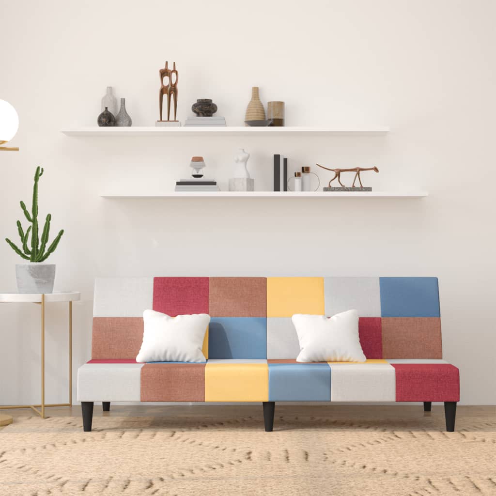 Canapea extensibilă cu 2 locuri, material textil GartenMobel Dekor