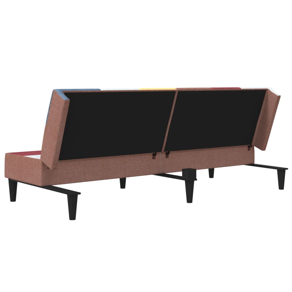 Canapea extensibilă cu 2 locuri, material textil GartenMobel Dekor