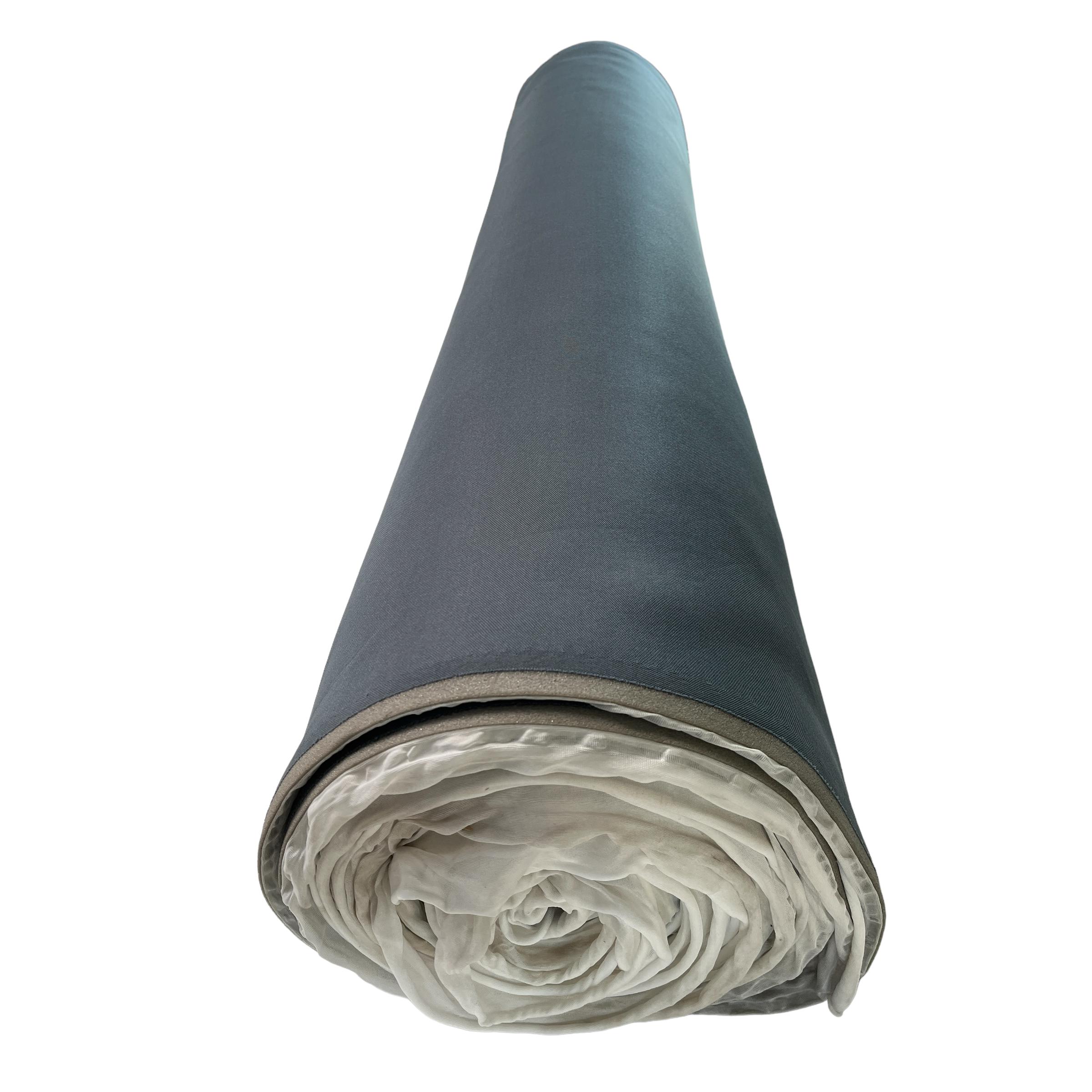 Material pentru reconditionare plafon auto, material textil cu spate buretat, culoare Gri Inchis, dimensiune 2m x 1,50m FAVLine Selection