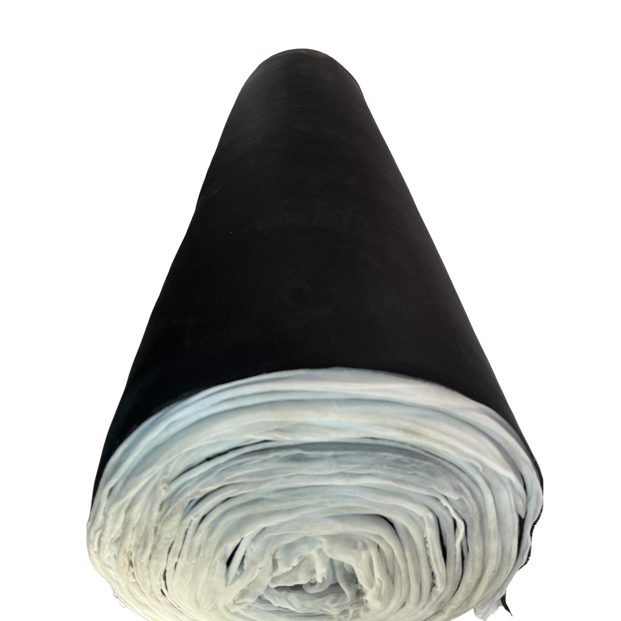 Material pentru reconditionare plafon auto, material textil cu spate buretat, culoare Neagra, dimensiune 2m x 1,50m FAVLine Selection