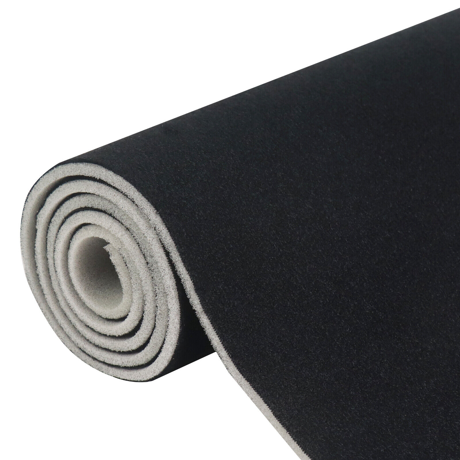 Material pentru reconditionare plafon auto, material textil cu spate buretat, culoare Neagra, dimensiune 2m x 1,50m FAVLine Selection
