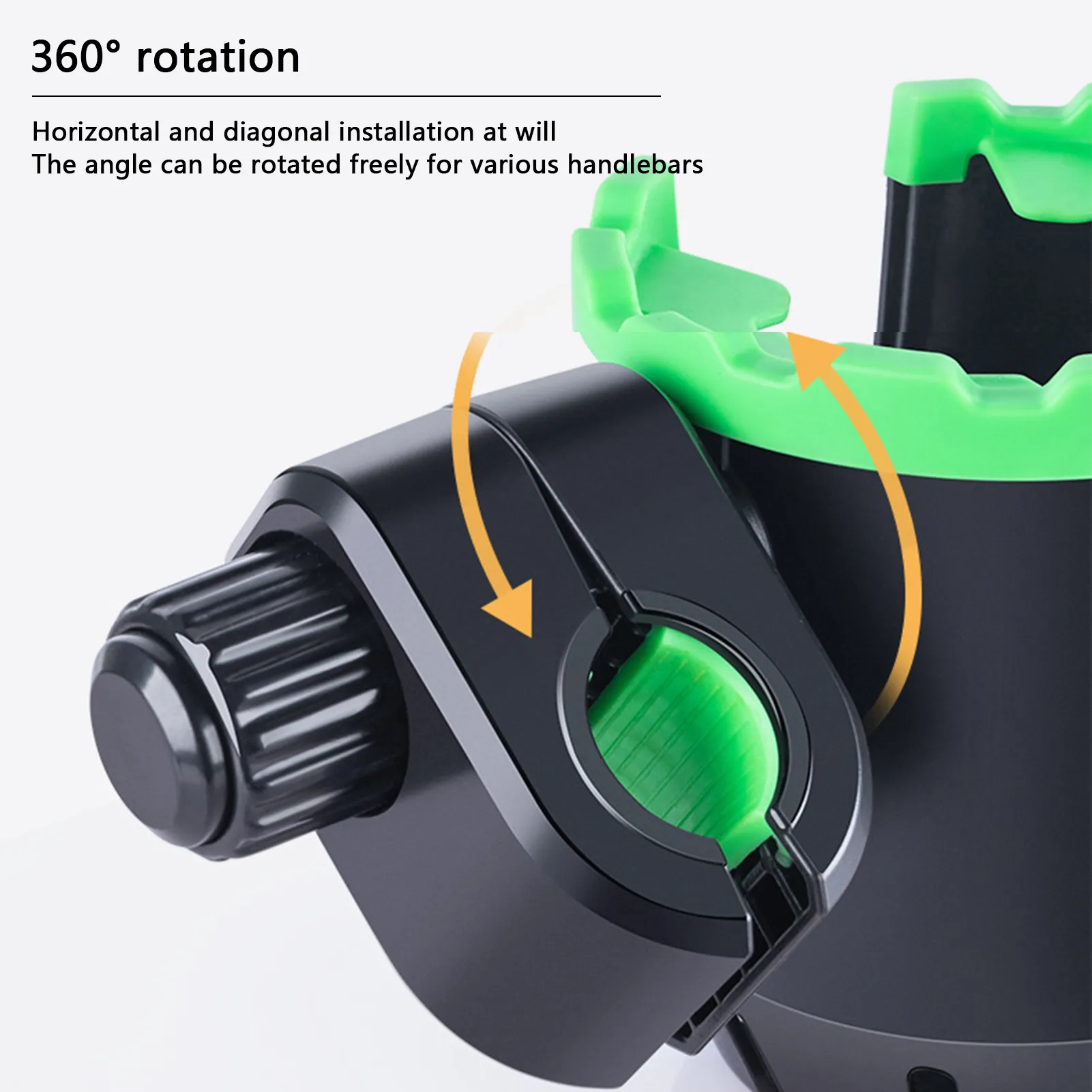 Suport 2-IN-1 pentru telefon si sticla de apa, montaj pe motocicleta, bicicleta, scuter, trotineta, carucior bebelus FAVLine Selection