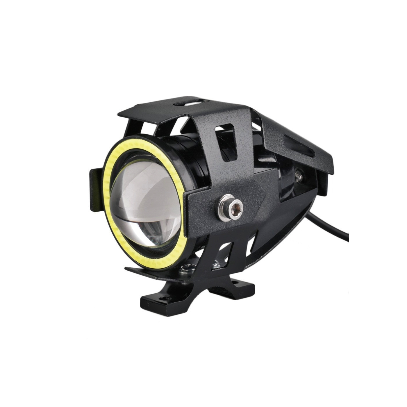 Proiector LED cu Lupa, Angel Eye ALB si Devil Eye RED, alimentare 12V, pentru Off-Road, ATV, SSV, UTV FAVLine Selection