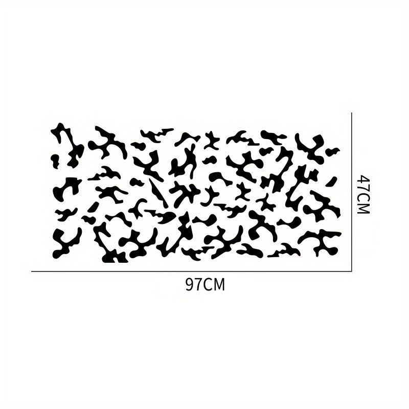 Set 2 stickere autoadezive Tuning in doua culori, model
