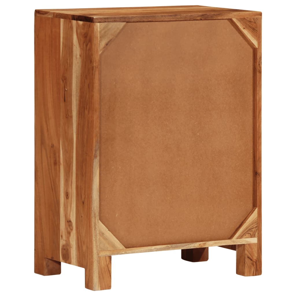 Dulap, 55x33x75 cm, lemn masiv de acacia GartenMobel Dekor