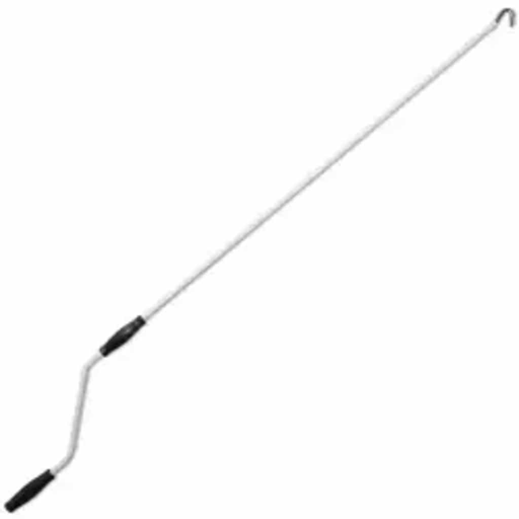 Copertină pliabilă acționată manual, antracit, 600 cm GartenMobel Dekor