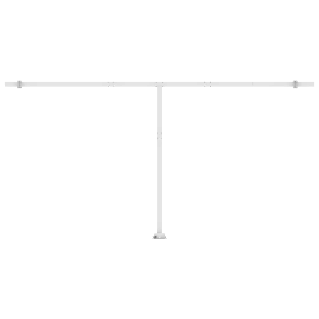 Copertină autonomă retractabilă manual, antracit, 600x300 cm GartenMobel Dekor