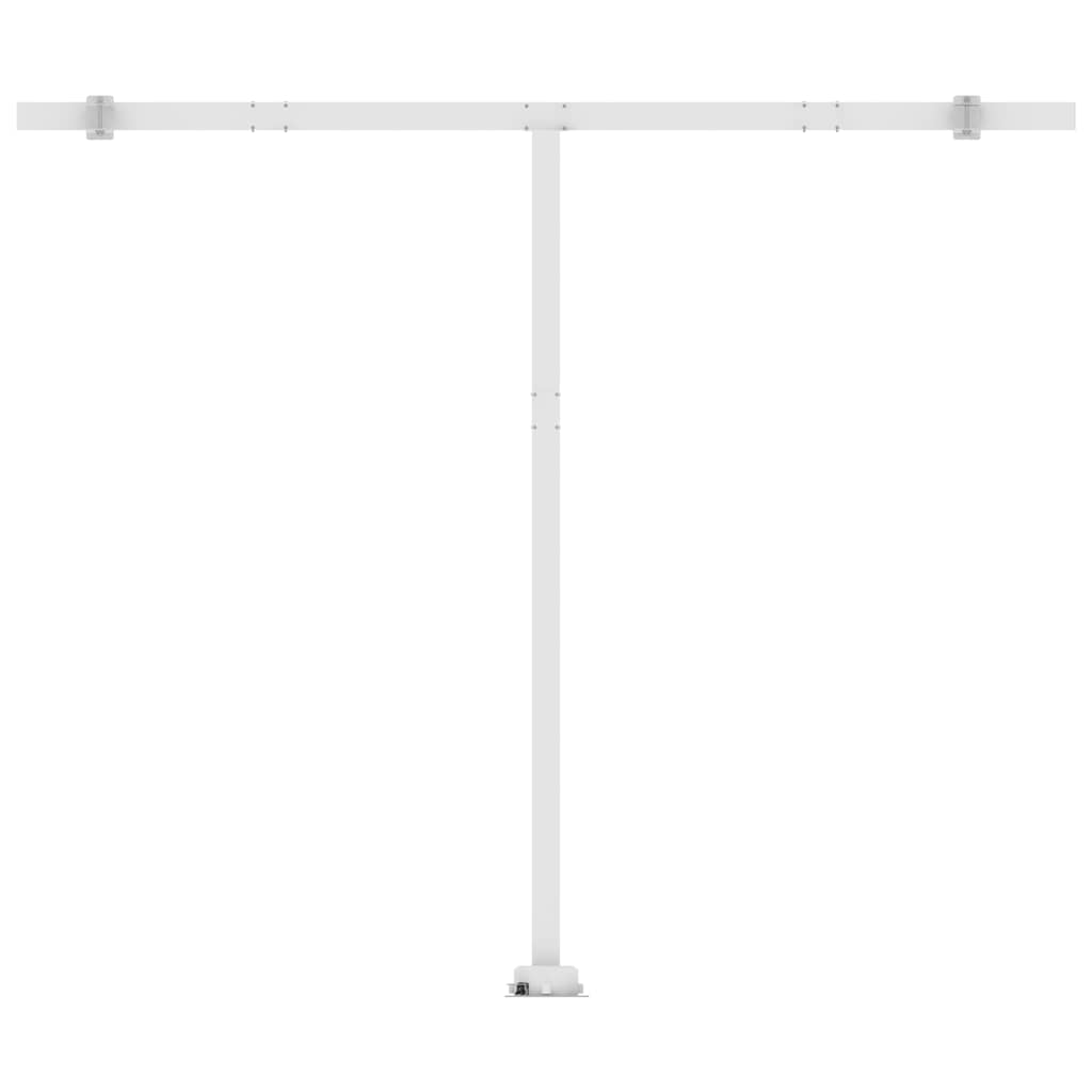 Copertină retractabilă manual, crem, 300x250 cm GartenMobel Dekor