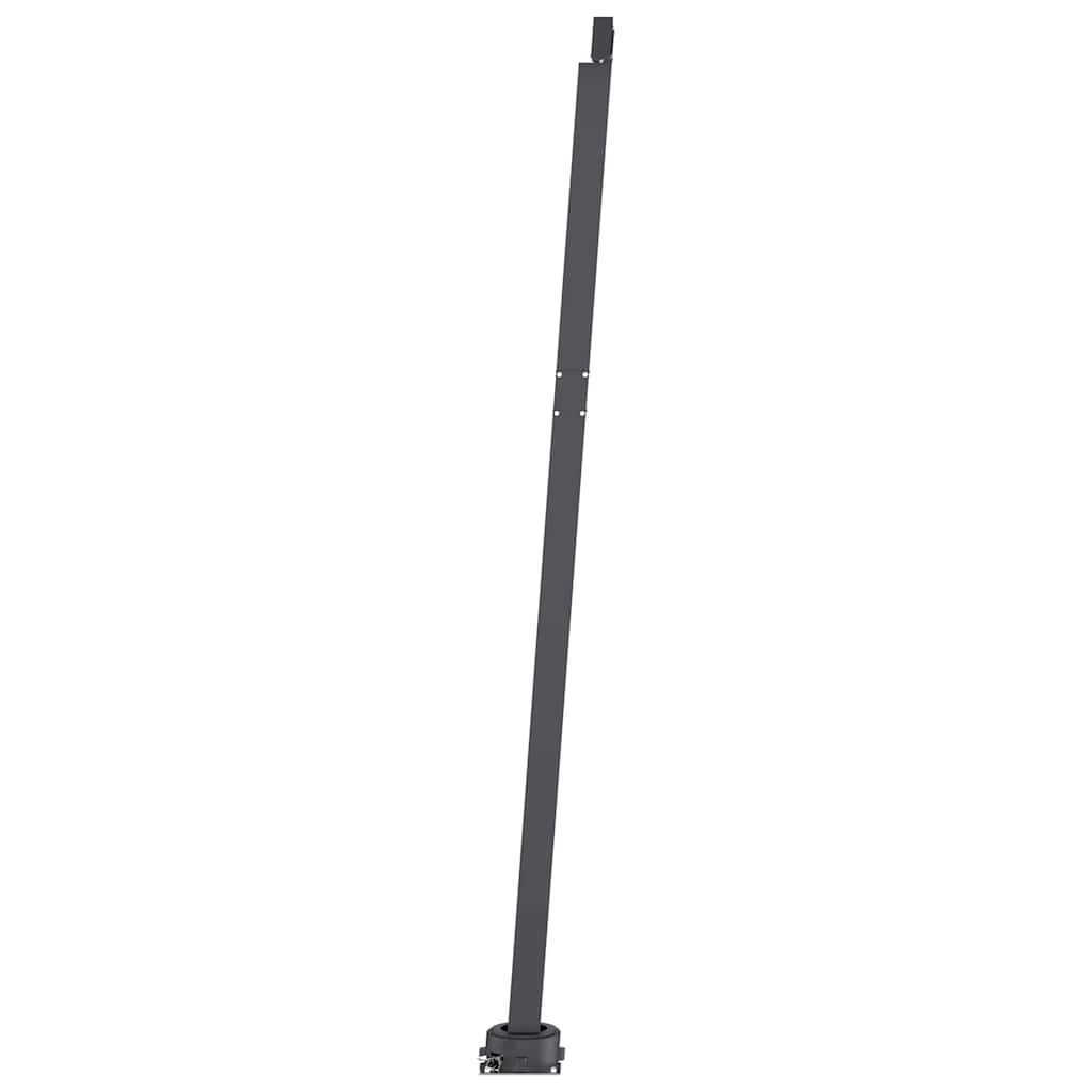 Copertină autonomă retractabilă manual, antracit, 600x300 cm GartenMobel Dekor