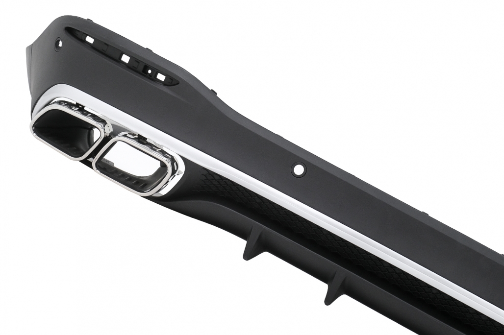 Difuzor Bara Spate cu Ornamente Evacuare Mercedes GLS Class X167 (2019-up) GLS63 Design Performance AutoTuning